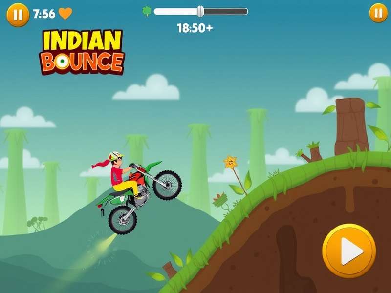 Indian Bounce Legends gameplay screenshot